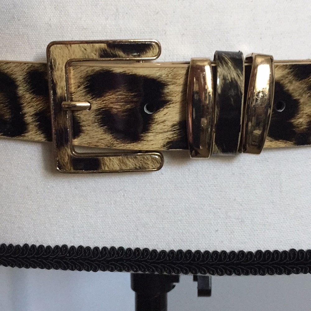 Leopard Pattern Belt - Picture 3 of 5